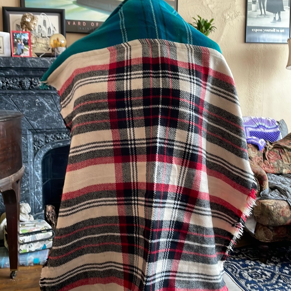 Wool infinity scarf